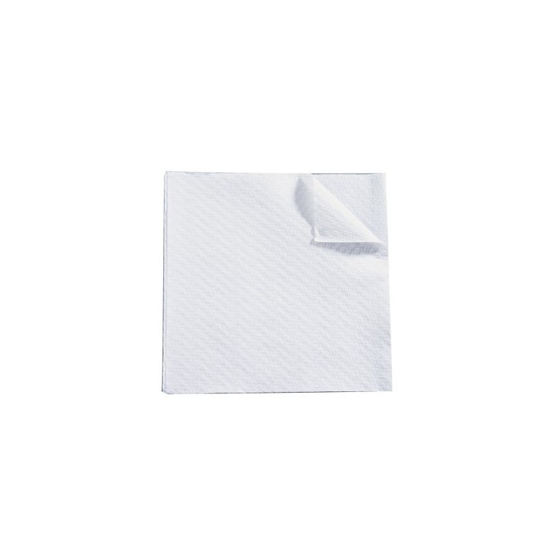 Serviette Ouate Blanche 1 Pli 30x30cm