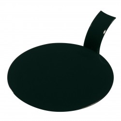 Disc rond plastique avec poignée noire