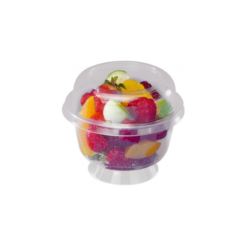 Couvercle Transparent Dôme pour Coupe à dessert 200ml