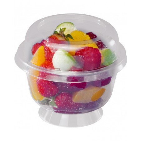 Couvercle Transparent Dôme pour Coupe à dessert 200ml