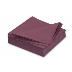 Serviette Airlaid 40x40cm Prune