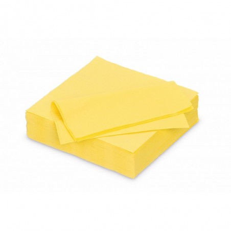 Serviette Cocktail Fiesta 25*25cm Citron