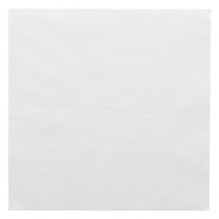 Serviette Ouate Blanche 33*33cm 2 plis