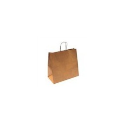 SAC SOS AVEC ANSES 32+16*31 cm KRAFT