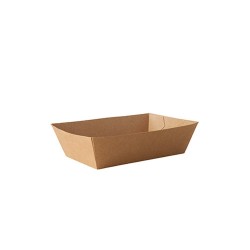 Barquette en Carton Kraft 490ml