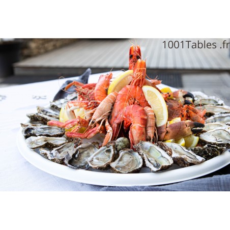 Plateau support de fruits de mer Ø35cm