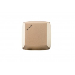 Couvercle Pour Assiette Carrée Carton Kraft 10 Cm - FROMAGE