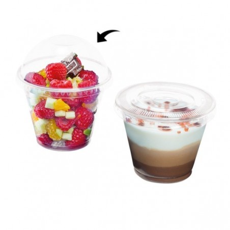 Couvercle Dome pour Pot à  Dessert 270ml