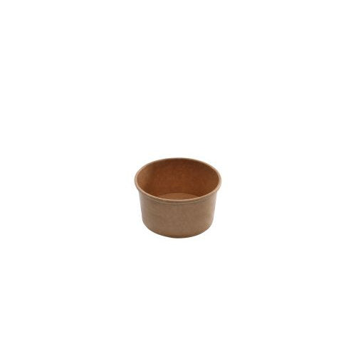 Pots à glace kraft 6 oz - 180 ml (1000 unités)