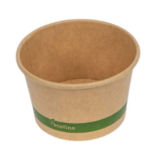Pots à dessert en carton kraft diam 96 mm x 60 mm 250 ml (1000 unités)
