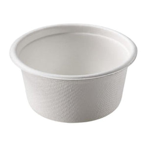 Pot à sauce blanc Canne à Sucre sans PFAS ø 6,2 x 3 cm - 60 ml (2000 unités)