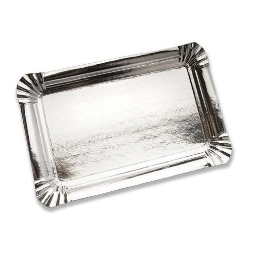 Raviers carton simple face argent 13 x 20 cm (1400 unités)