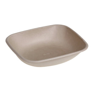 Saladiers rectangles nature 19,5 x 17 x 4 cm - 600 ml (500 unités)