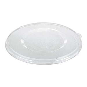 Couvercles plat PLA transparent pour bols ø 21 cm (250 unités)