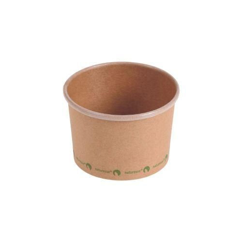 Pots kraft/PLA ø 9 x 6 cm - 230 ml (500 unités)