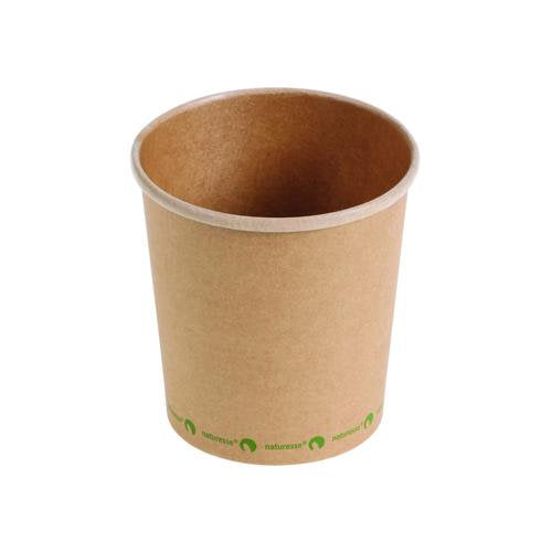 Pots kraft/PLA ø 9 x 8 cm - 345 ml (500 unités)