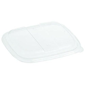 Couvercles PLA transparent pour barquettes 17 x 19,5 cm (500 unités)