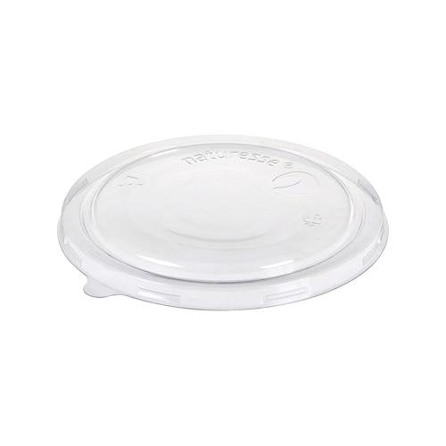 Couvercles dôme PLA transparent pour barquettes rondes ø 15 cm (300 unités)