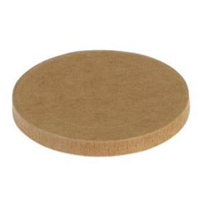 Couvercles kraft / PLA ø 105 mm pour pots kraft (500 unités)