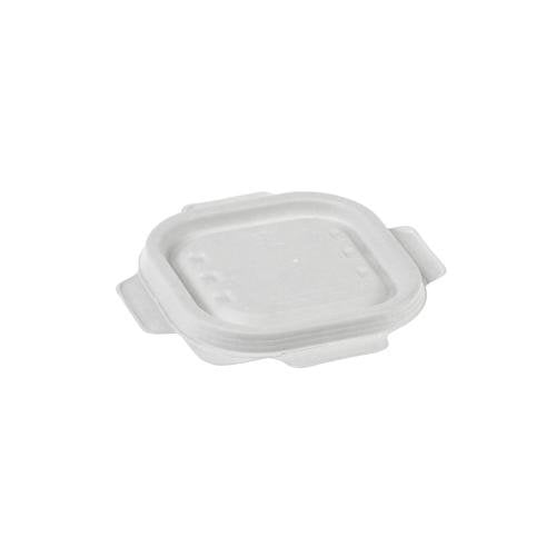 Couvercle canne à sucre à ailette sans PFAS 13 x 13 cm (500 unités)