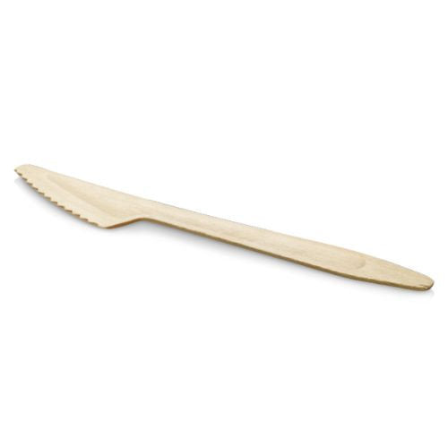 Couteaux bois embossé 16,5 cm (2500 unités)