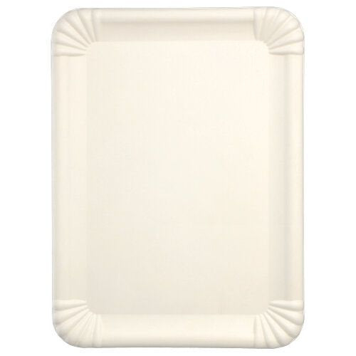 Plateaux repas blanc Canne à sucre - 26 x 35 cm (150 unités)