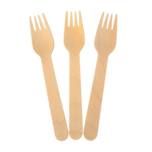 Fourchettes bois 160 mm (2500 unités)