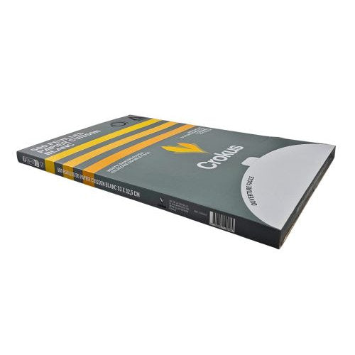 Feuilles papier cuisson blanc 41 gr siliconé double face - 53 x 32,5 cm (500 unités)