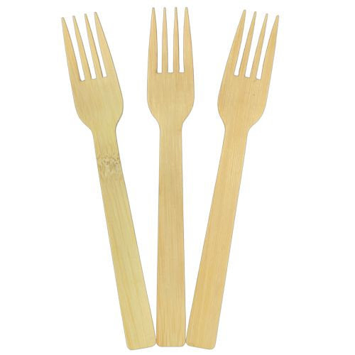 Fourchettes bambou 170 mm (1000 unités)