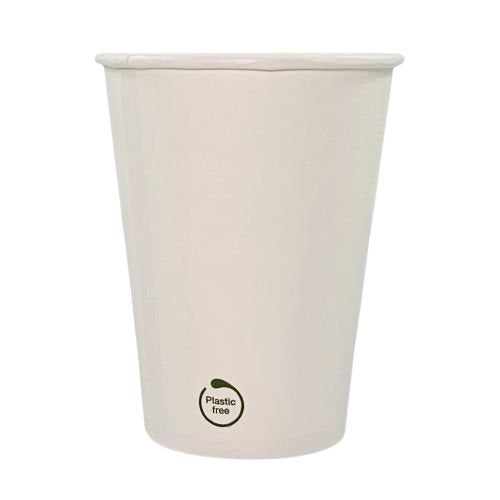 Gobelets carton blancs sans plastique ø 9 cm - 35 cl (1000 unités)