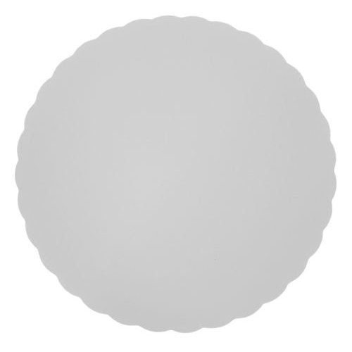 Ronds festonnés blancs ø 32 cm (250 unités)