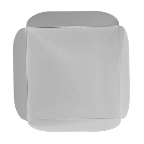 Carrés rainés blancs 11 x 11 cm (250 unités)