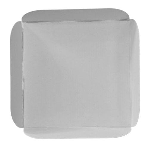 Carrés rainés blancs 13 x 13 cm (250 unités)