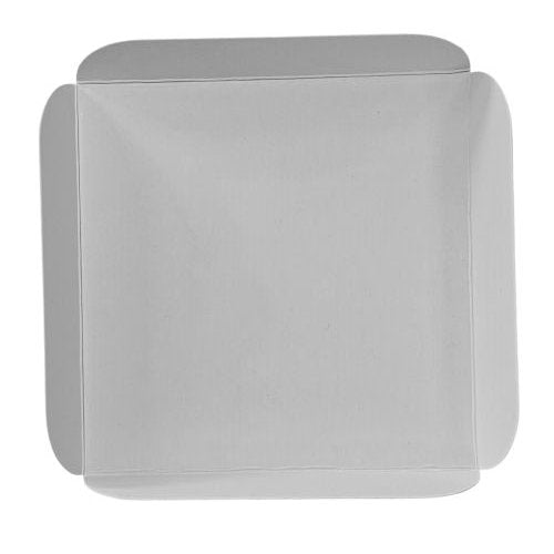 Carrés rainés blancs 15 x 15 cm (250 unités)