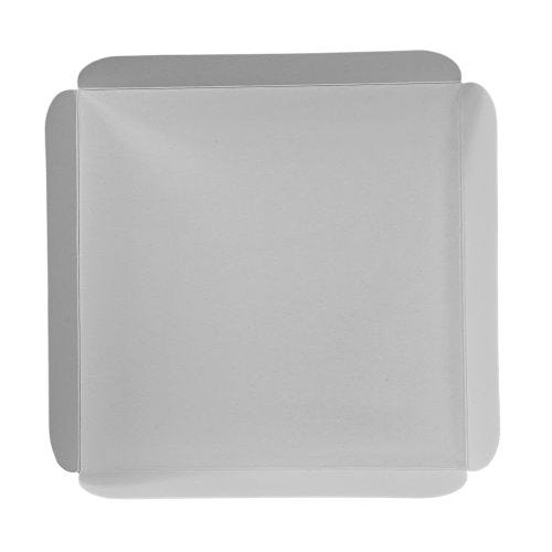 Carrés rainés blancs 19 x 19 cm (250 unités)