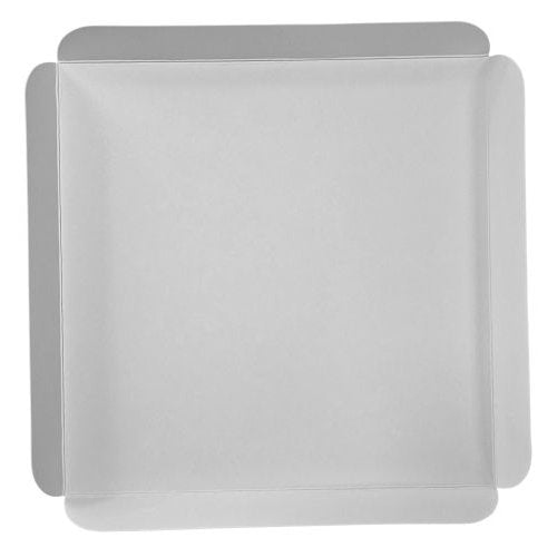 Carrés rainés blancs 23 x 23 cm (250 unités)