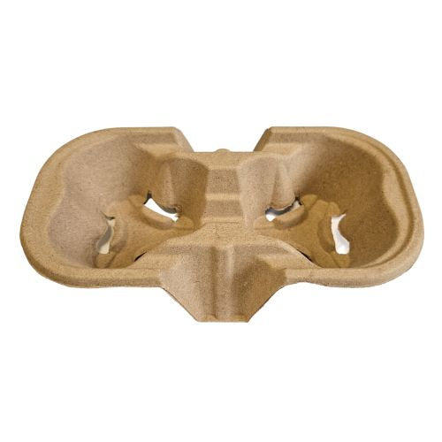 Porte-gobelets 2 compartiments 22,5 x 11 x 4,5 cm (500 unités)