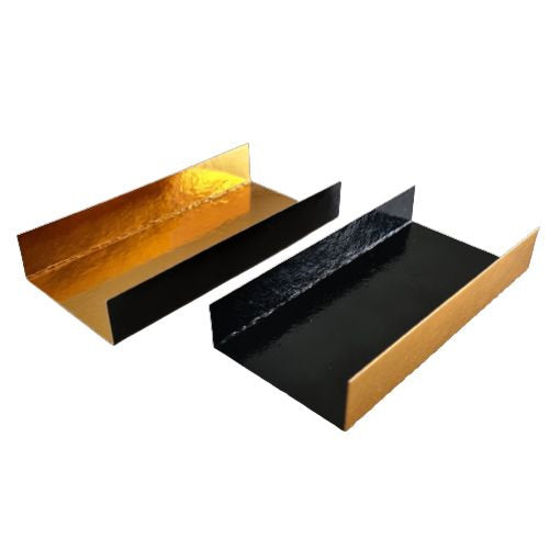 Pliants or-noir 4,5 x 10 + 1,5 cm (200 unités)