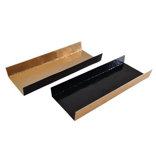 Pliants or-noir 4,5 x 13 + 1,5 cm (200 unités)