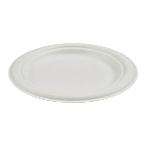 Assiettes canne à sucre, sans PFAS, ø 18 cm (1000 unités)