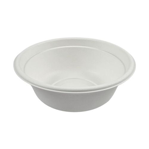 Bols canne à sucre, sans PFAS ø 15,5 x 5,5 cm - 500 ml (500 unités)