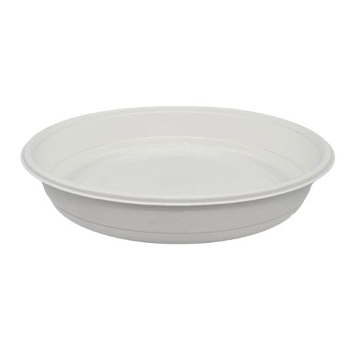 Saladier canne à sucre parecchi, sans PFAS ø 25 x 4,5 cm - 1500 ml (200 unités)