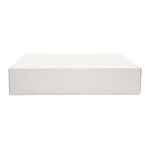 Boites blanches carton pour plateaux 28 x 19 cm (100 unités)