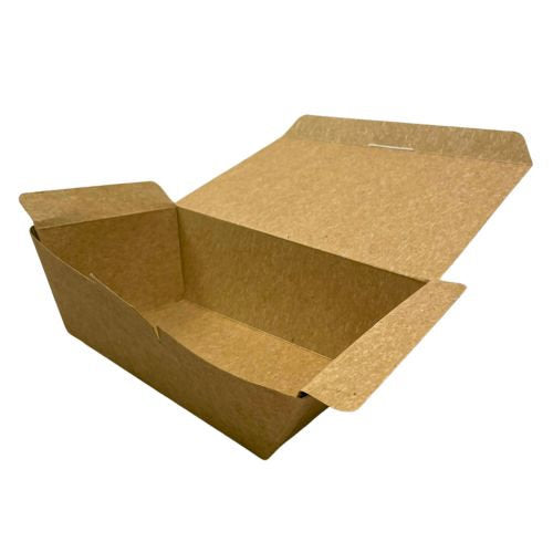 Boites repas kraft 11,6 x 7,3 x 4,9 cm - 500 ml (450 unités)