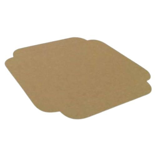 Carrés rainés kraft 27 x 27 cm (250 unités)