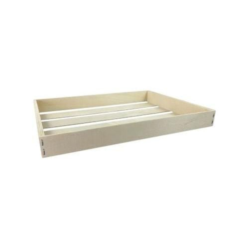 Cagettes bois 39,5 x 28 x 4,2 cm (204 unités)