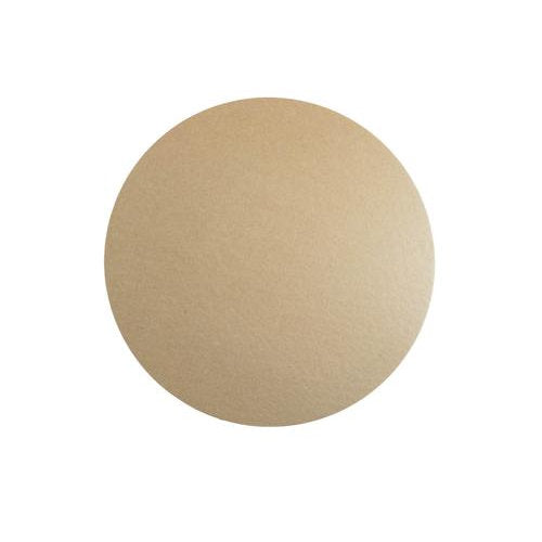 Ronds simple face bio kraft ø 22 cm (100 unités)