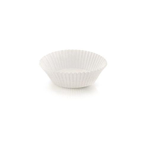 Caissettes papier blanc standard ingraissable - ø 2 x 1,7 cm (10000 unités)