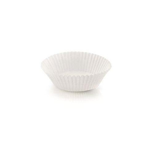 Caissettes papier blanc standard ingraissable - ø 3,5 x 2 cm (10000 unités)