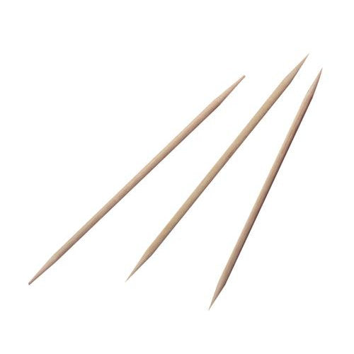 Piques bois - 2 pointes 65 mm (1000 unités)